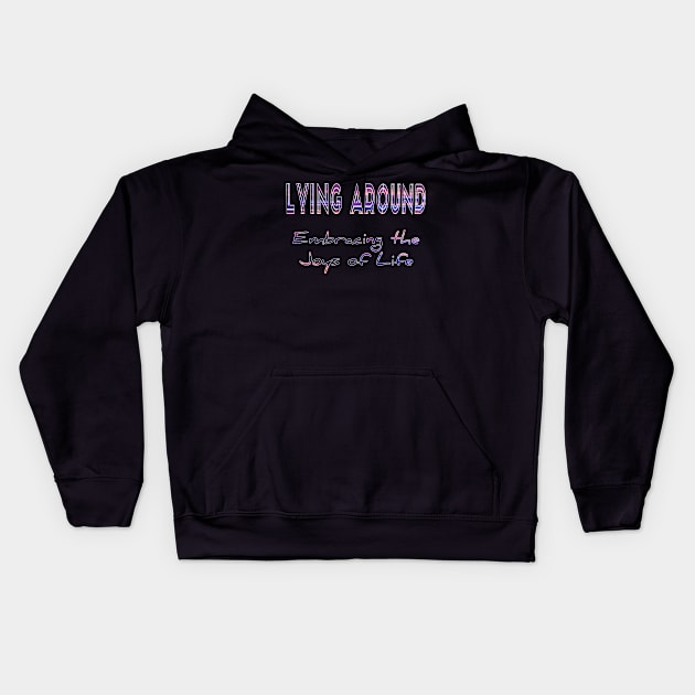 Embracing the joys of life Kids Hoodie by Shopoto